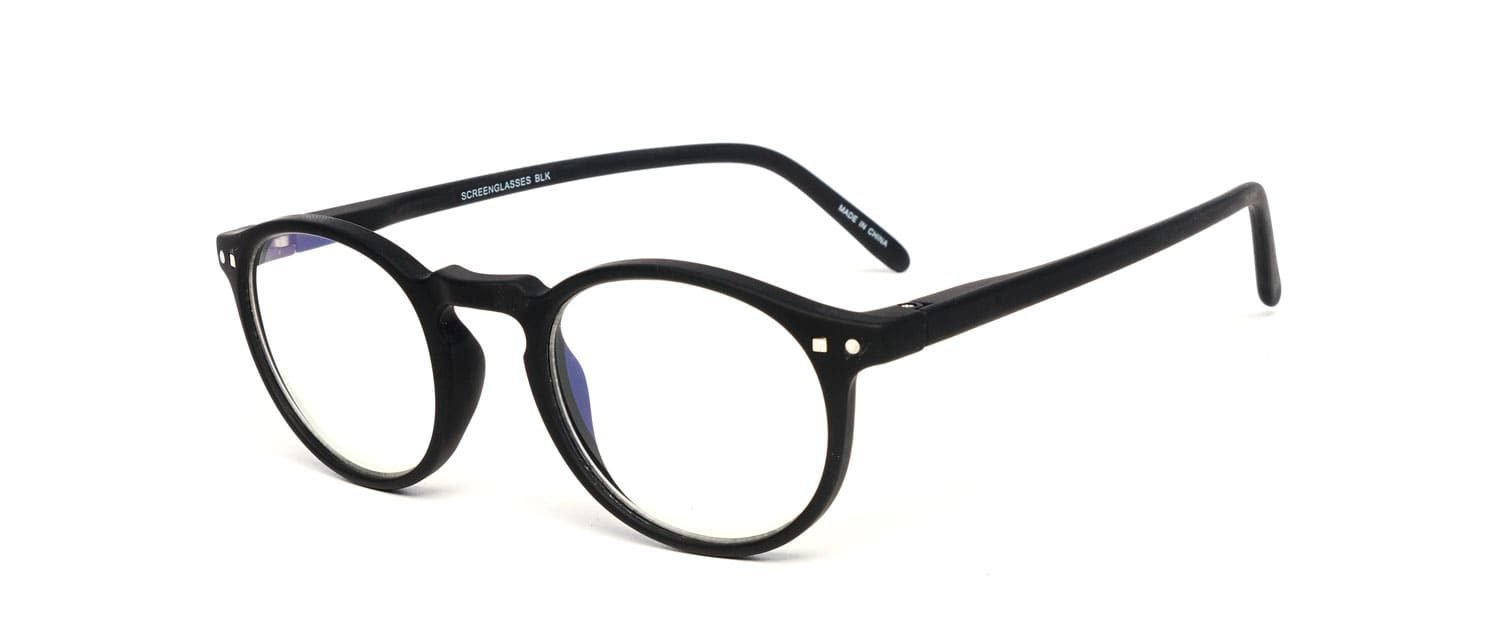 Black model 4 reading glasses side