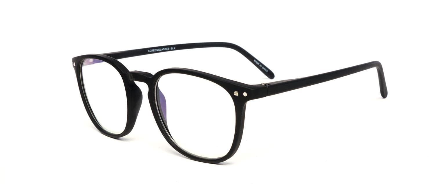 Black model 5 reading glasses side