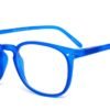 Blue model 5 reading glasses side