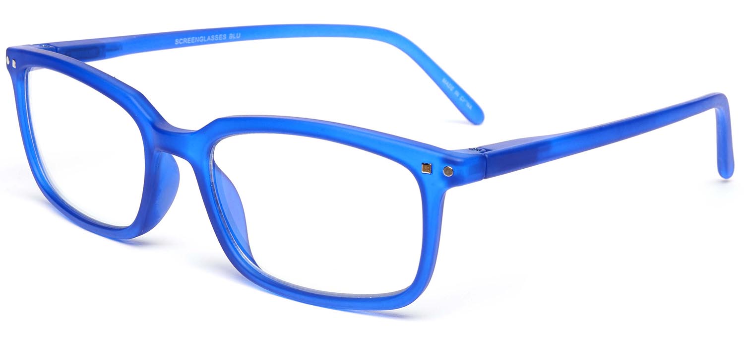FEEGOO Blue model 1 screen/reading glasses side