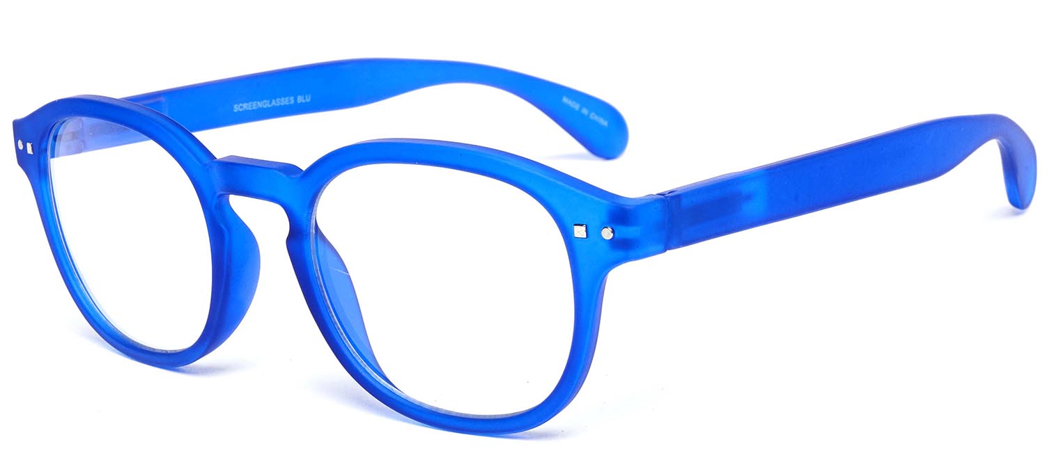 FEEGOO Blue model 2 screen/reading glasses side